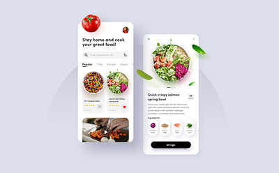 home cooking mobile app design appdesign cookingapp foodapp homecookingapp mobiledesign uidesign uidesigner