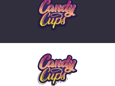 "candy cups" Modern logo design concept-Logo Design 3d animation branding creativelogo design designer graphic design illustration logo logoawesome logodesigner logoideas logoinspiration logomaker logomark logosketch modernlogo monogramlogos motion graphics ui