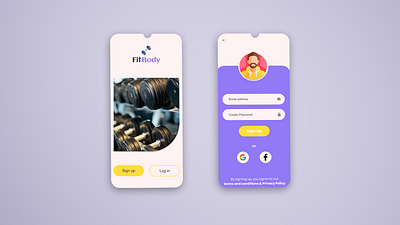 Sign Up screen app app design branding design figma graphic design illustration logo typography ui ux vector