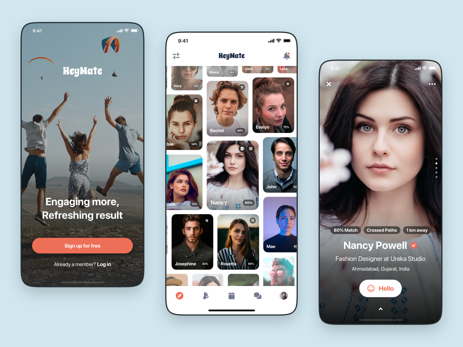 Example of Mobile App UI/UX Design