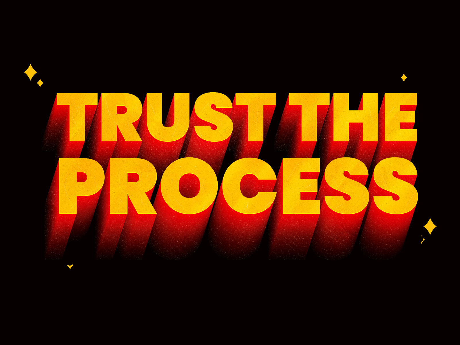 Trust The Process by Tyler Pate on Dribbble