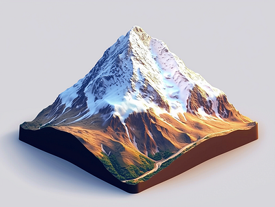 Isometric Scenery (Free download) 3d 3d rendered blender dover everest fuji mount game grand canyon great wall of china ha long bay icon isometric landmarks landscape machu picchu pyramid scenery taj mahal tiny ui world wonders