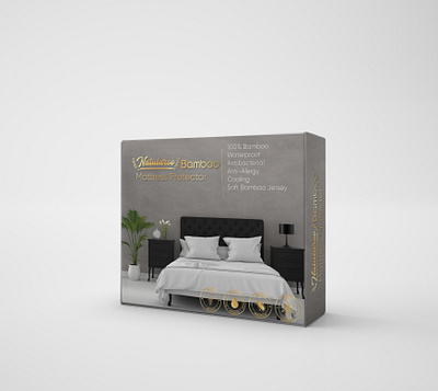 Mattress Packaging Design 🛌 branding design graphic design illustration label label design mattress mattress package design minimal modern package package design packaging packaging design