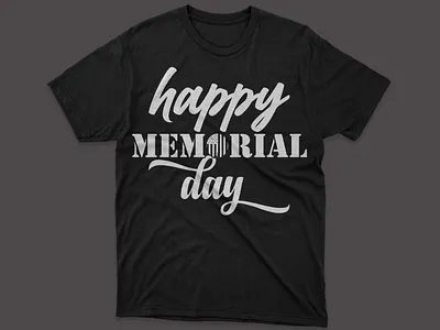 Happy Memorial Day T-shirt design american flag t shirt