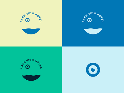Hotel Logo adobe badge blue branding color design designer hotel identity identitydesign illustration logo logodesign logodesigner logotype minimal