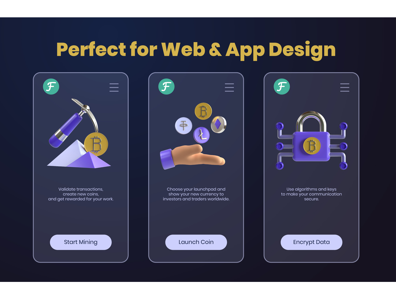 Example of Custom 3D Icons