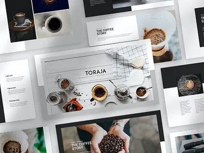 Toraja Business Presentation Template app branding design editorial illustration keynote multipurpose pitch deck powerpoint presentation presentation design template