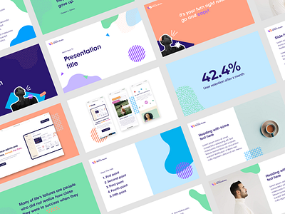 Venture Studio Deck Design branding design graphic design ui