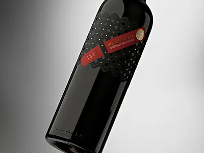 the Labelmaker: Gorun Winery 3d best wine label design illustration jordan jelev logo strategic branding the labelmaker wine branding wine label design wine packaging