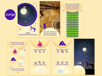 Astronomy Day astronomy branding design designer digital art digital illustration digitalart gazing graphic design illustration illustration art illustrator instagram logo motion graphics social social media socialdesign stars ui