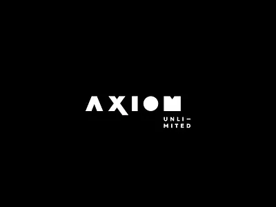 Axiom Unlimited ® Logo ainadedem brand identity branding dedem design graphic design identity identity design illustration logia logo madagascar vector