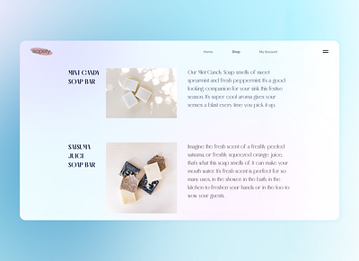 Sopely webpage app branding design logo minimal typography ui website
