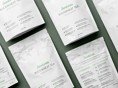 Tea packaging design body scrub branding design food packaging graphic design illustration label design logo packaging design tea packaging vector
