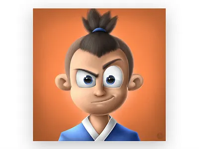 Sokka - Procreate Time-lapse avatar the last airbender cartoon design digital art digital illustration illustration john nobrand last airbender procreate procreate app sokka