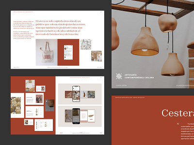 Cestera – Craft & Design branding chile craftmanship editorial design graphic design handmade lamps packaging photography portfolio typography visual identity