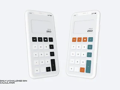 Daily UI Challenge #004 - Calculator calculator collectui daily ui challenge daily ui challenge 004 dailyui design ui ui design