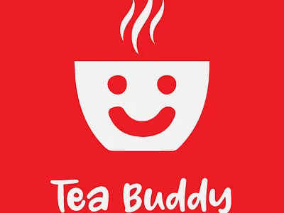 Tea Buddy adobe adobe illustrator app icon brand design branding cover art creative design creative logo design flat design graphic design icon illustration logo logo maker logo type tea typography ui vector
