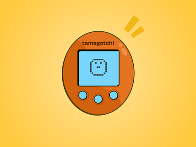 Tamagotchi design figma illustration pixel art playful design sketchbook art tamagotchi