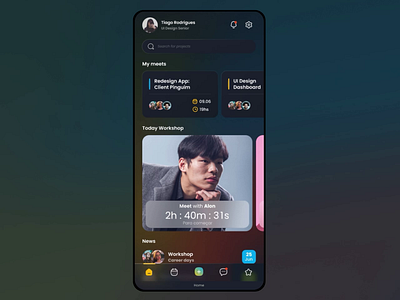 Case Study design interface ui