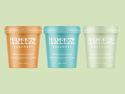 Food Packaging Ice Cream Design brand design branding food food package food packaging foodpackage ice cream icecream label logo packagedesign packaging taste wellness