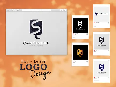 two letter minimal logo design abstract art branding business logo graphic design illustration letter logo lettering logo logo logo design minimal logo design two letter logo