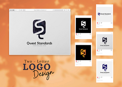 two letter minimal logo design abstract art branding business logo graphic design illustration letter logo lettering logo logo logo design minimal logo design two letter logo