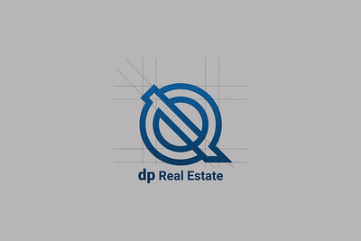 dp Real Estate Logo clean creative design dp logo letter mark logo minimalist logo modern logo real estate logo