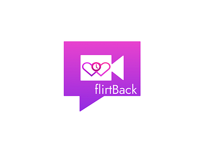 Logo for a dating app - 30 Second video chats app app design brand design branding dailyui design illustration logo logodesign logodesigner thedailydesignchallenge ui ux vector