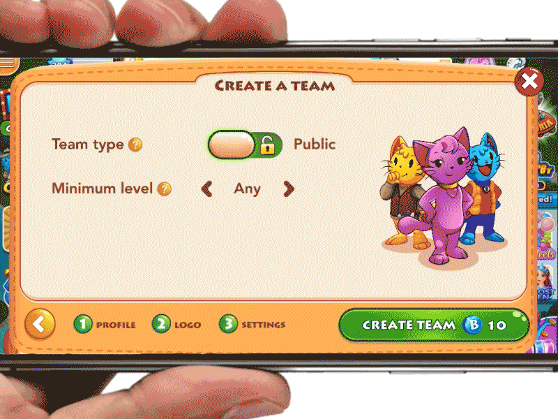 Create teams flow B