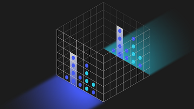 Connect clean connect 4 design game gradient grid illustration line
