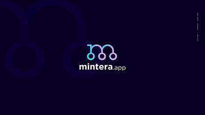 Mintera dApp Branding Project app branding dapp logo nft