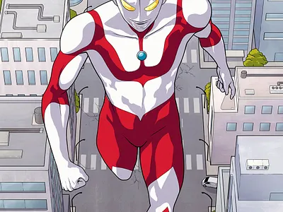 Ultraman character design design illustration panama superhero tokusatsu ultraman