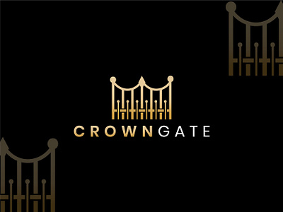 Crown + Gate bestdesigner branding companylogo creativelogo crownlogo design flatlogo flatlogodesign gatelogo gradientlogo illustration logo logodesign luxurylogo minimalistlogo socialdesign typography ui ux wordmarklogo