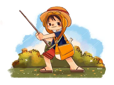 Illustration : Fanart affinitydesigner children illustration design fanart illustration illustration art sketch