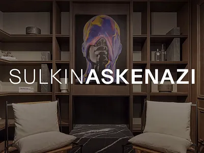 SULKIN ASKENAZI, LOGOTYPE brand design brand identity branding graphic design identity interiors logo