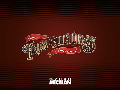 Tres Culturas logo Desing/lettering branding design graphic design illustration lettering logo typography