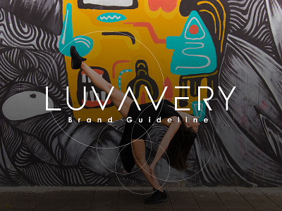 Branding Design for LUVAVERY 2d 2d art bold brand branding color palette colorful design digital digital art fashion graphic design identity branding illustration logo modern typography vector young youthful