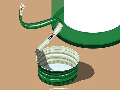 The Soju Twist - Korean Life fun illustrator isometric isometricart jinro korea nightlife party seoul soju southkorea vector 서울 소주 진로 참이슬 처음처럼 파티 한국 회식