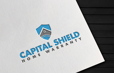 Capital Shield Home Warranty brand identity branding design illustration illustrator logo logo design logodesign ui vector