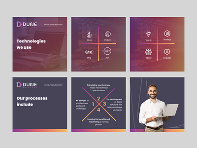 DUNE Solutions | Social Media Posts graphic design socialmedia