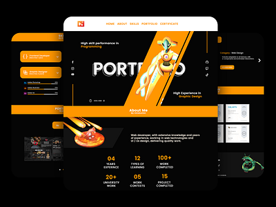 [Web Responsive] Portfolio Cenaswesley 2022 3d animation branding design graphic design illustration logo ui vector web design