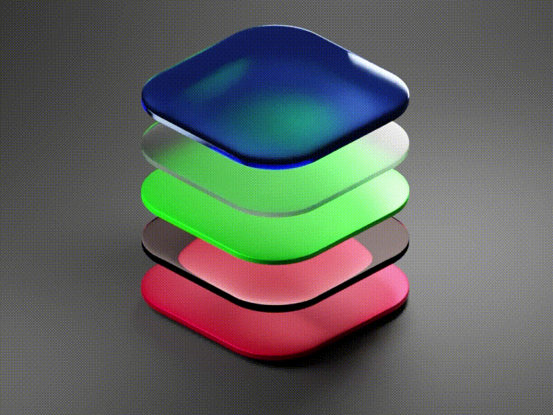 3D Leyer Animation animation branding design illustration interaction minimalist motion graphics