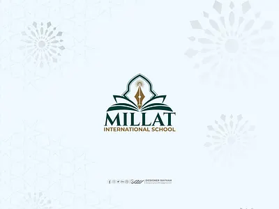 " Islamic Education Logo Design" designer rayhan kufi logo