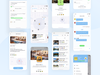 Snark - Social meet app animation app branding design flat illustration illustrations ios logo meet mobile nearby social ui ux