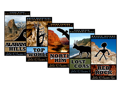 Off Road Trail Sticker Series