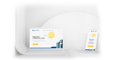 Solar Energy Solution Website Design design ui ux