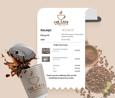 Receipt 017 dailyui