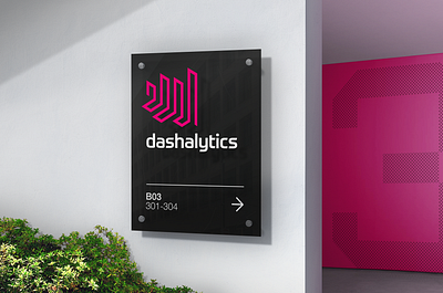 Dashalytics Logo branding corporate identity deutsche logo magenta mark software team telekom visual identity