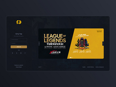 FlickEZ - Login 2fa carousel flickez game input league of legends login password register responsive tournament valorant