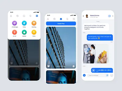 Events & Social app branding design event app feed home logo social app social media ui ui ux ui ux design uidesign